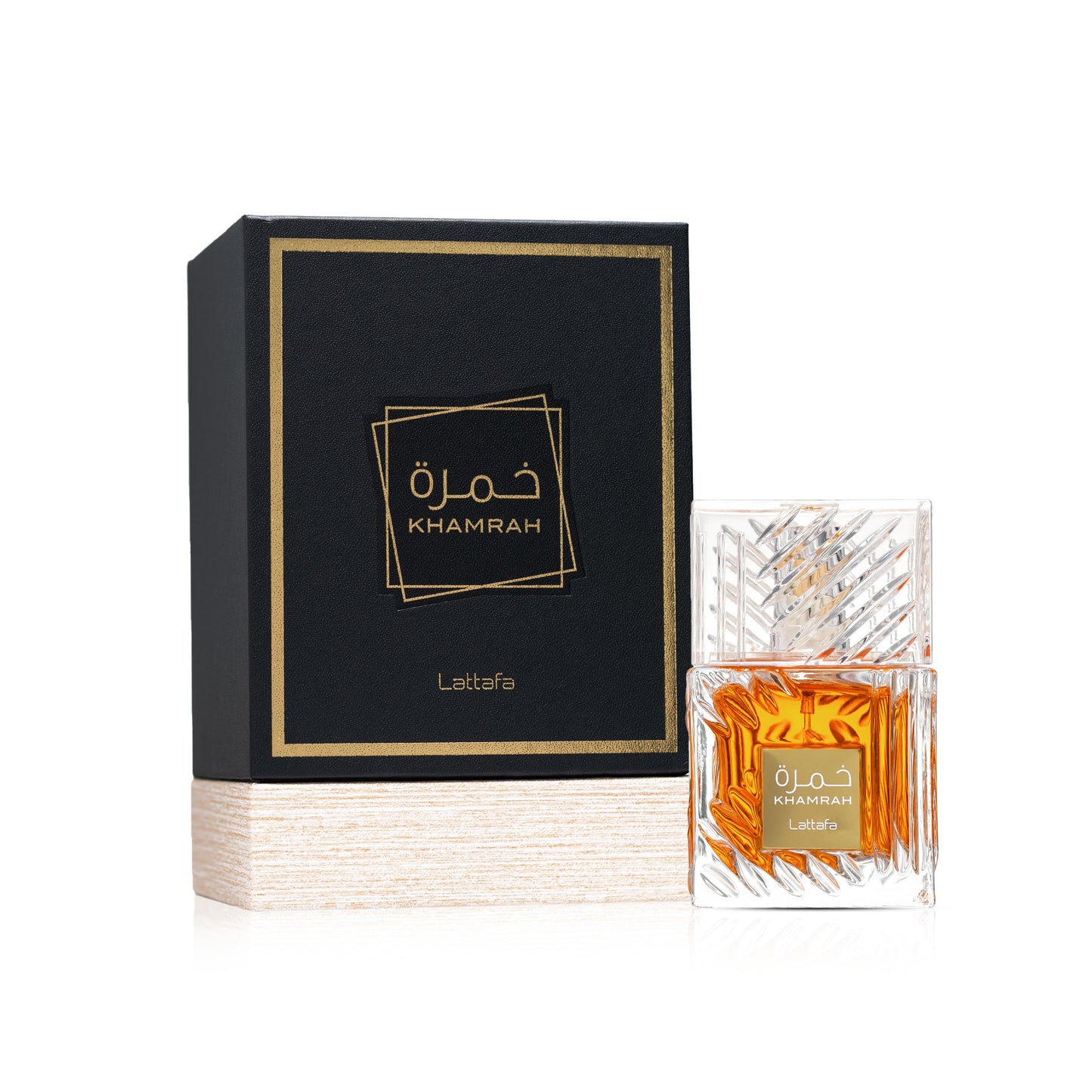 Lattafa  Khamrah for Unisex Eau de Parfum Spray, 3.4 Ounce / 100ml