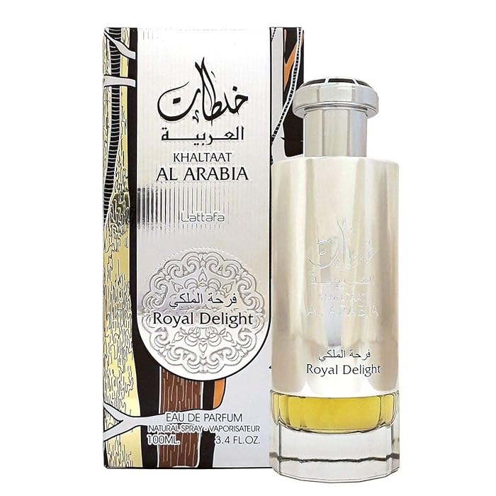 Lattafa Royal Delight Khaltat Al Arabia Silver EDP Perfume For Men 100 ml